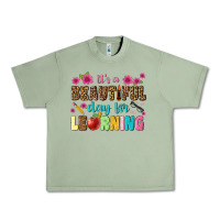 Oil Green its a beautiful day for learning Urban Heavy Tee - NancyCooperArtShop