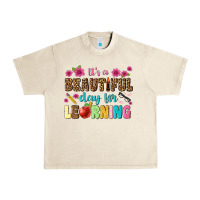 Sandshell its a beautiful day for learning Urban Heavy Tee - NancyCooperArtShop
