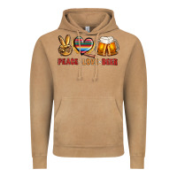 Vintage Camel peace love beer Vintage Hoodie - NancyCooperArtShop