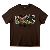 Chocolate Brown highland cow 2023 Heavy Core Tee - JahusDesignShop
