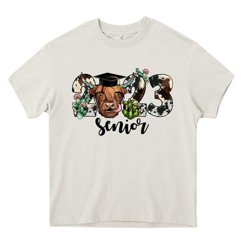 Highland Cow 2023 Heavy Core Tee by JahusDesignShop | Teevron