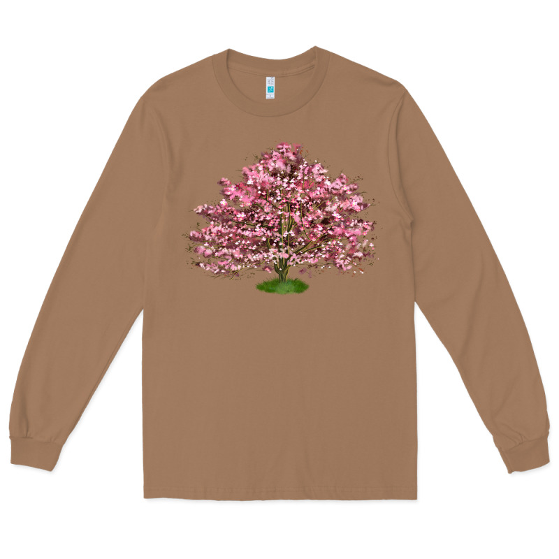 Flowering Dogwood Tree Long Sleeve Tee by LillyAllenDesigns | Teevron