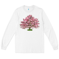 White Flowering Dogwood Tree Long Sleeve Tee - LillyAllenDesigns
