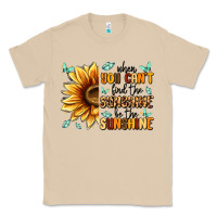 Mushroom when you can't find the sunshine be the sunshine Classic Tee - MaliasSmallBusiness