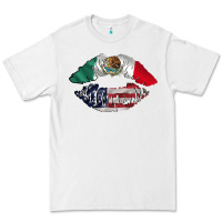 White mexico usa lips Premium Tee - AdoDesignShop