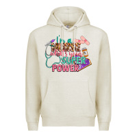 Oatmeal Heather i'm a nurse what's your superpower Premium Hoodie - CowGirlArtShop