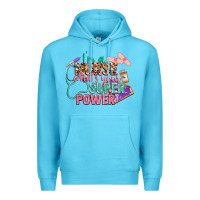 Ocean Blue i'm a nurse what's your superpower Premium Hoodie - CowGirlArtShop