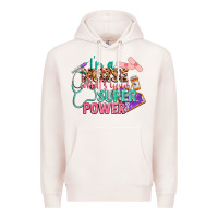 Pale Pink i'm a nurse what's your superpower Premium Hoodie - CowGirlArtShop