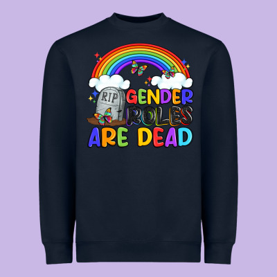 Gender Roles Are Dead Heavyweight Sweatshirt Designed By Artiststas