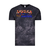 Cloud Black America the beautiful Vintage Tee - NancyCooperArtShop