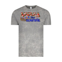 Cloud Rock America the beautiful Vintage Tee - NancyCooperArtShop