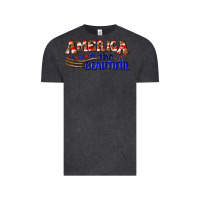 Vintage Black America the beautiful Vintage Tee - NancyCooperArtShop