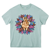 Arona easter leopard bunny sunflower Heavy Core Tee - Artiststas