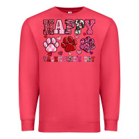 Cardinal happy valentine's day paws Premium Sweatshirt - OliviaCreatesArt