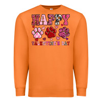 Carrot happy valentine's day paws Premium Sweatshirt - OliviaCreatesArt