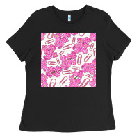 Floral School Seamless Pattern Ladies Tee | Teevron