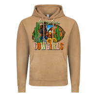 Vintage Camel long live cowgirls Vintage Hoodie - NancyCooperArtShop