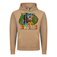 Vintage Coffee long live cowgirls Vintage Hoodie - NancyCooperArtShop