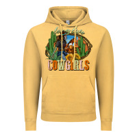Vintage Mustard long live cowgirls Vintage Hoodie - NancyCooperArtShop