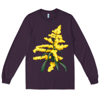 Plum Botanical Goldenrod Long Sleeve Tee - LillyAllenDesigns