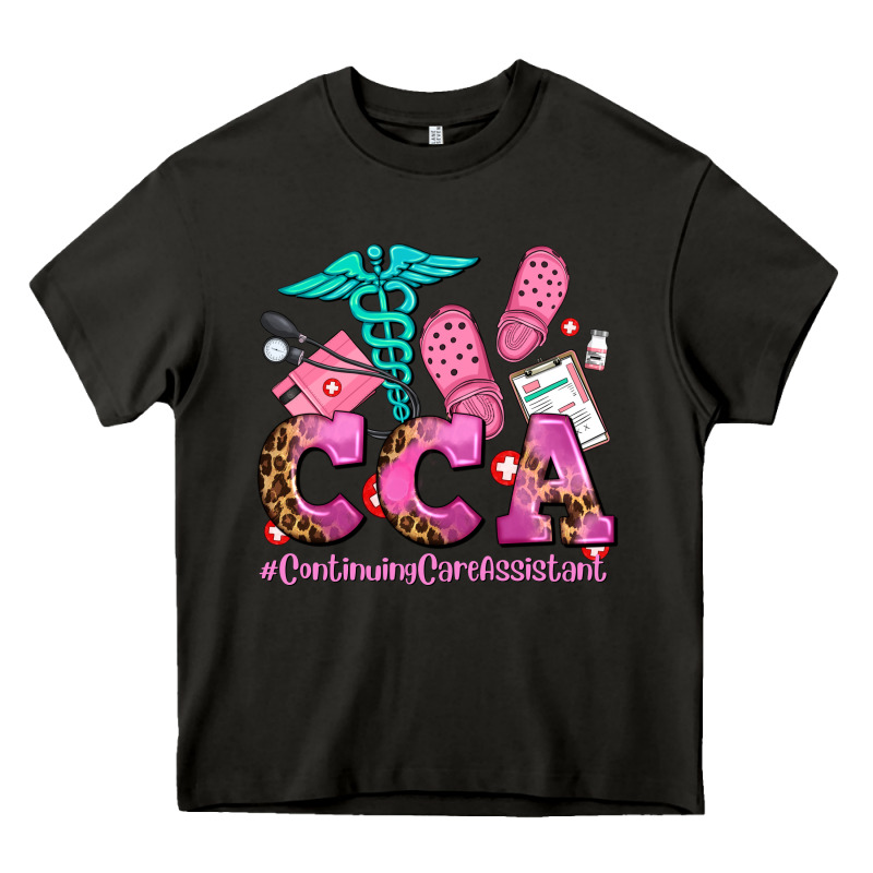 Cca  Continuing Care Assistant With Crocs Heavy Core Tee by AdoDesignShop | Teevron