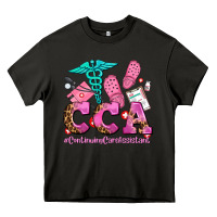 Asphalt cca  continuing care assistant with crocs Heavy Core Tee - AdoDesignShop