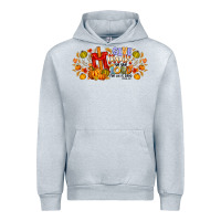 Heather Grey give thanks to the lord for he is good Urban Hoodie - CowhideDigitalArt