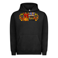Pigment Black give thanks to the lord for he is good Urban Hoodie - CowhideDigitalArt
