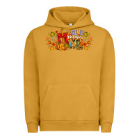 Pigment Peanut Butter give thanks to the lord for he is good Urban Hoodie - CowhideDigitalArt