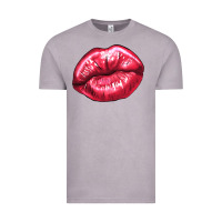 Vintage Zinc lips mark Vintage Tee - NancyCooperArtShop