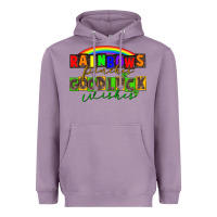 Lavender Rainbows pinches good luck wisher St. Patrick's Heavyweight Hoodie - CowGirlArtShop
