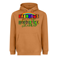 Meerkat Rainbows pinches good luck wisher St. Patrick's Heavyweight Hoodie - CowGirlArtShop
