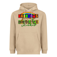Mushroom Rainbows pinches good luck wisher St. Patrick's Heavyweight Hoodie - CowGirlArtShop