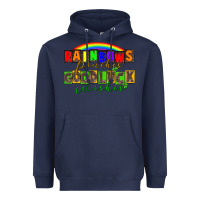 Navy Rainbows pinches good luck wisher St. Patrick's Heavyweight Hoodie - CowGirlArtShop