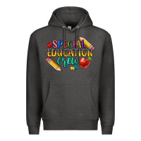 Charcoal Heather special education crew Premium Hoodie - CowGirlArtShop