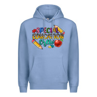 Colony Blue special education crew Premium Hoodie - CowGirlArtShop