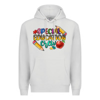 Dove Grey special education crew Premium Hoodie - CowGirlArtShop