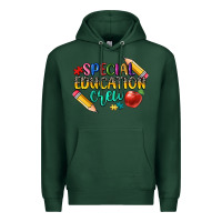 Sports Green special education crew Premium Hoodie - CowGirlArtShop