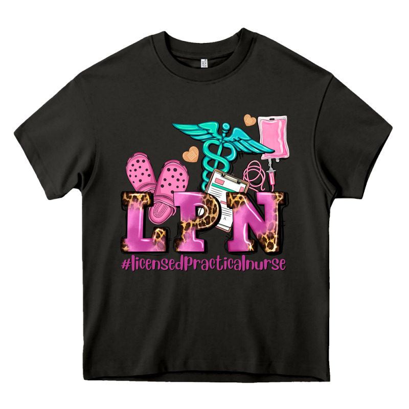 Lpn Licensed Practical Nurse Heavy Core Tee by AdoDesignShop | Teevron