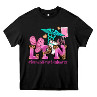 Black lpn licensed practical nurse Heavy Core Tee - AdoDesignShop