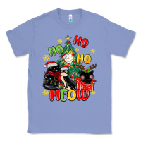 Colony Blue ho ho ho meow Classic Tee - MaliasSmallBusiness