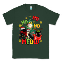 Sports Green ho ho ho meow Classic Tee - MaliasSmallBusiness