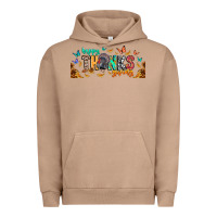 Pigment Burro Happy thanksgiving Urban Hoodie - CowhideDigitalArt