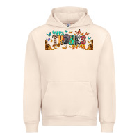 Sandshell Happy thanksgiving Urban Hoodie - CowhideDigitalArt