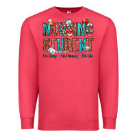 Nursing Student No Sleep No Money No Life Premium Sweatshirt | Teevron