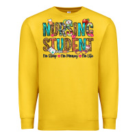 Lemon nursing student no sleep no money no life Premium Sweatshirt - OliviaCreatesArt