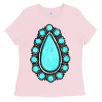 Bubblegum Pink gemstone Ladies Tee - JahusDesignShop