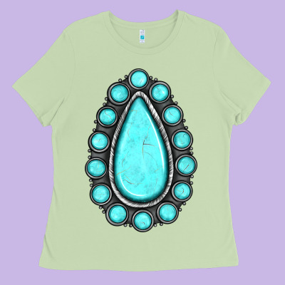 Gemstone Ladies Tee Designed By Jahusdesignshop