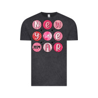 Vintage Black new year 2024 Vintage Tee - MaliasSmallBusiness