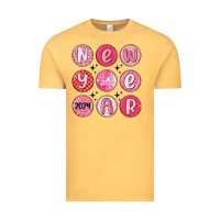 Vintage Mustard new year 2024 Vintage Tee - MaliasSmallBusiness